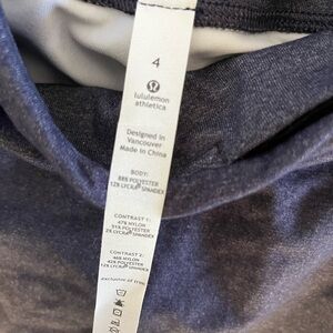 Lululemon leggings. Butt covering fold. Super cute for fall. Multi color